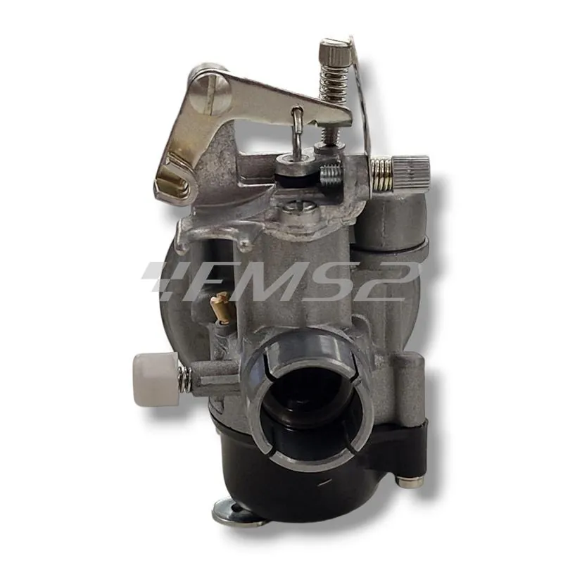 Carburatore Dell'orto SHB 16-16 F completo di fascetta metallica e specifico per Piaggio Vespa PK 50, PK 50 S, PK 50 XL e PK 50 XL Rush, ricambio 00879