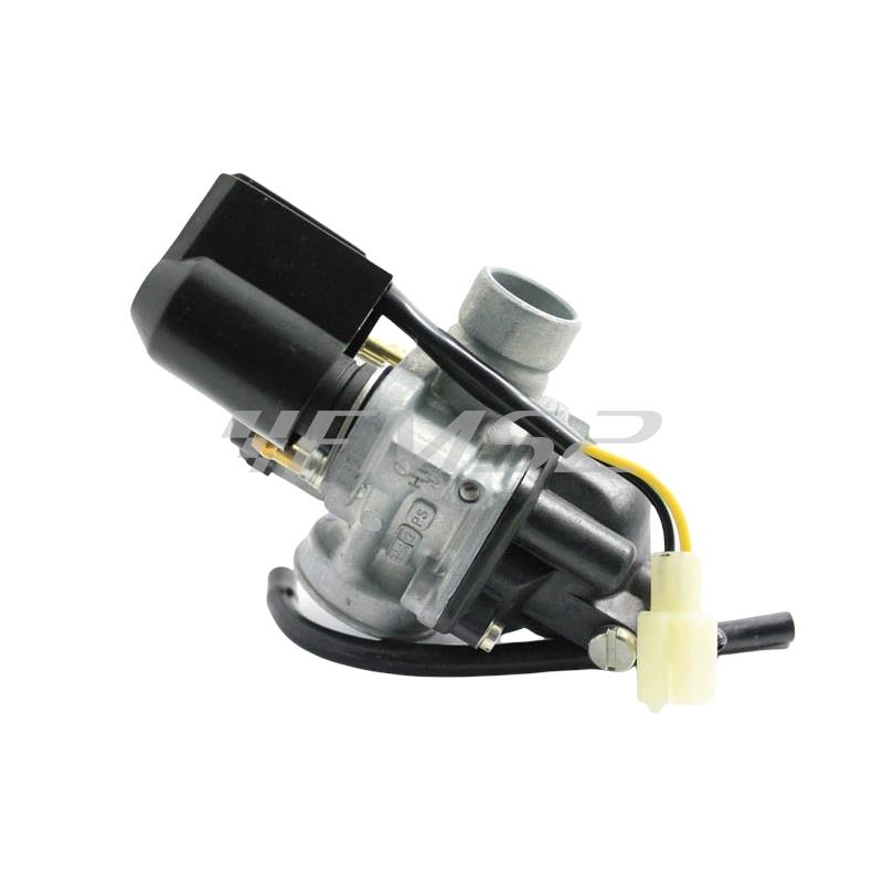 Carburatore Dell'Orto phva 12 ps completo di starter automatico per scooter 50 con motore Minarelli orizzontale aria e liquido, ricambio 01486