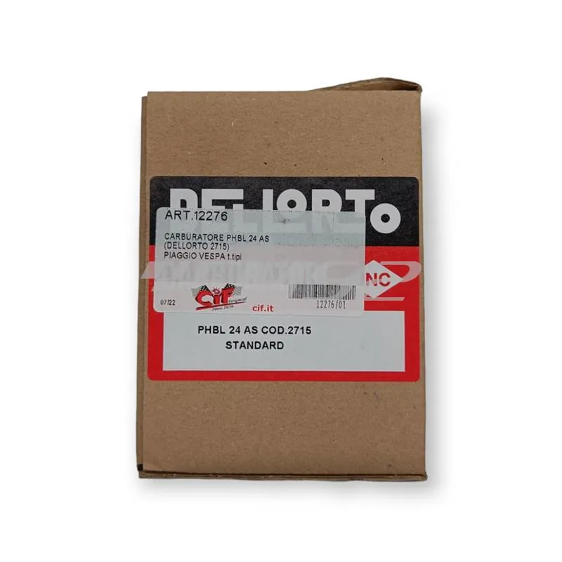 Carburatore Dell'Orto phbl 24 as, ricambio 02715