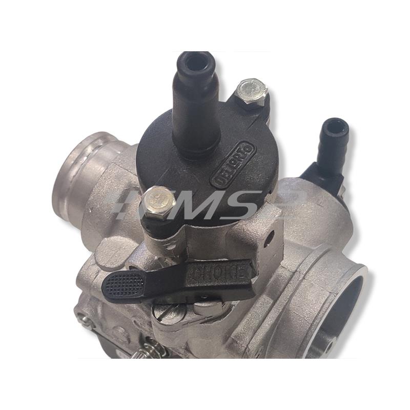Dellorto PHBL 25 BS 2T Carburetor - Universal Fit For Motorcycle/Scooter (02731, Manual Air)