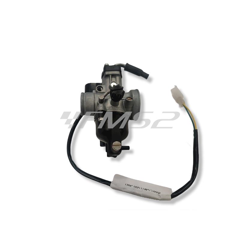 Carburatore Dell'orto PHVD 22 BS specifico per maxi scooter Piaggio motore 2 valvole mms 150 02, ricambio 05436