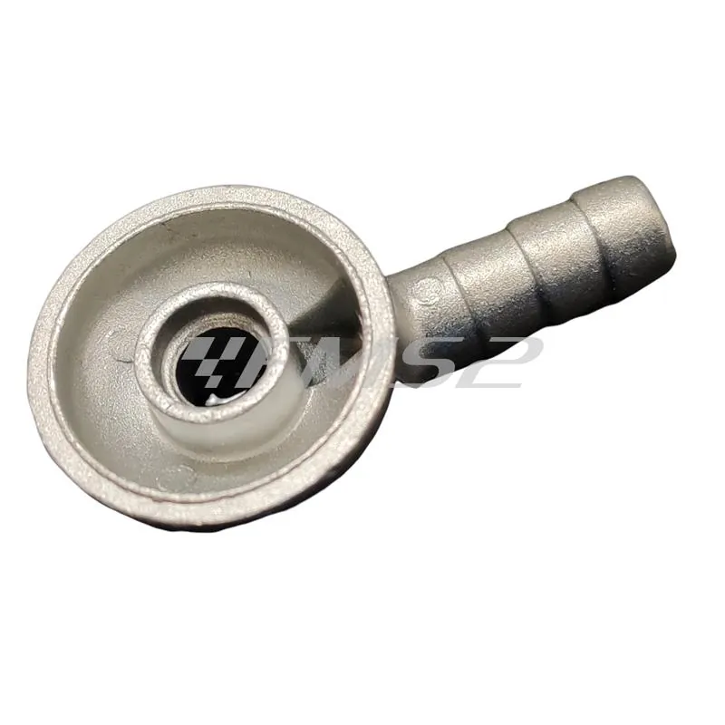 Pipetta raccordo attacco tubo benzina sul carburatore dell'orto PHBH, PHBL, PHBE in metallo per tubo benzina 8 mm moto, ricambio 062730038