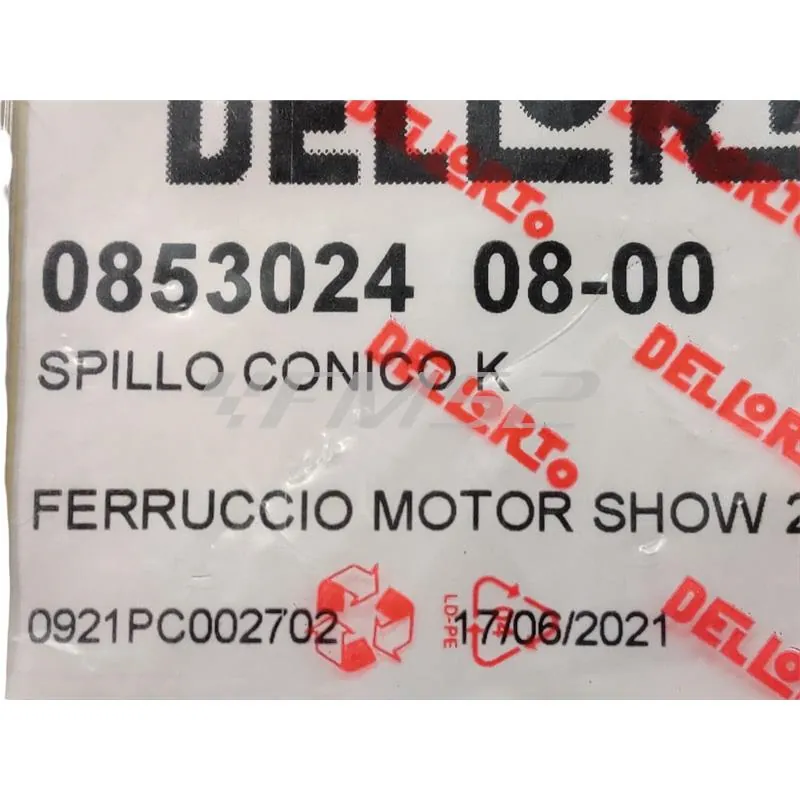Spillo conico k 24 (Dell'Orto), ricambio 085302408