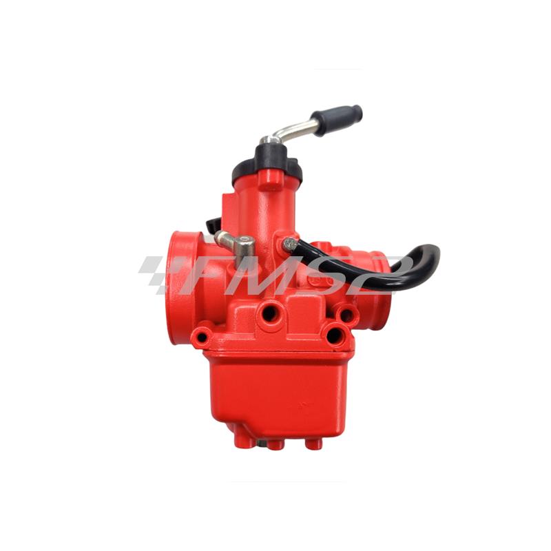 Carburatore Vhst24 bsrstand mcm 50 10 verniciato rosso, ricambio 09389