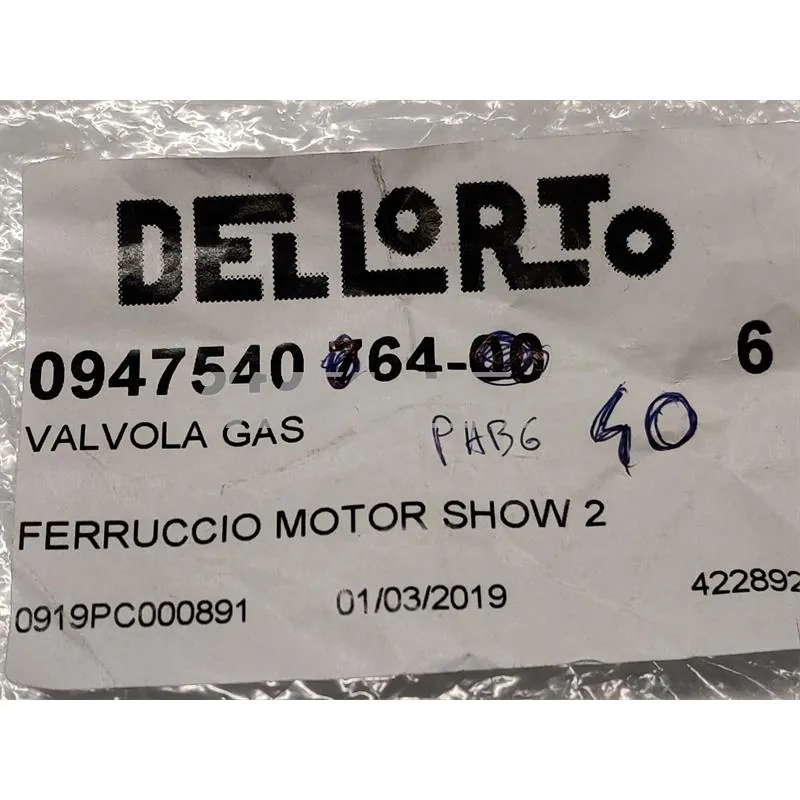 094754064 Valvola gas