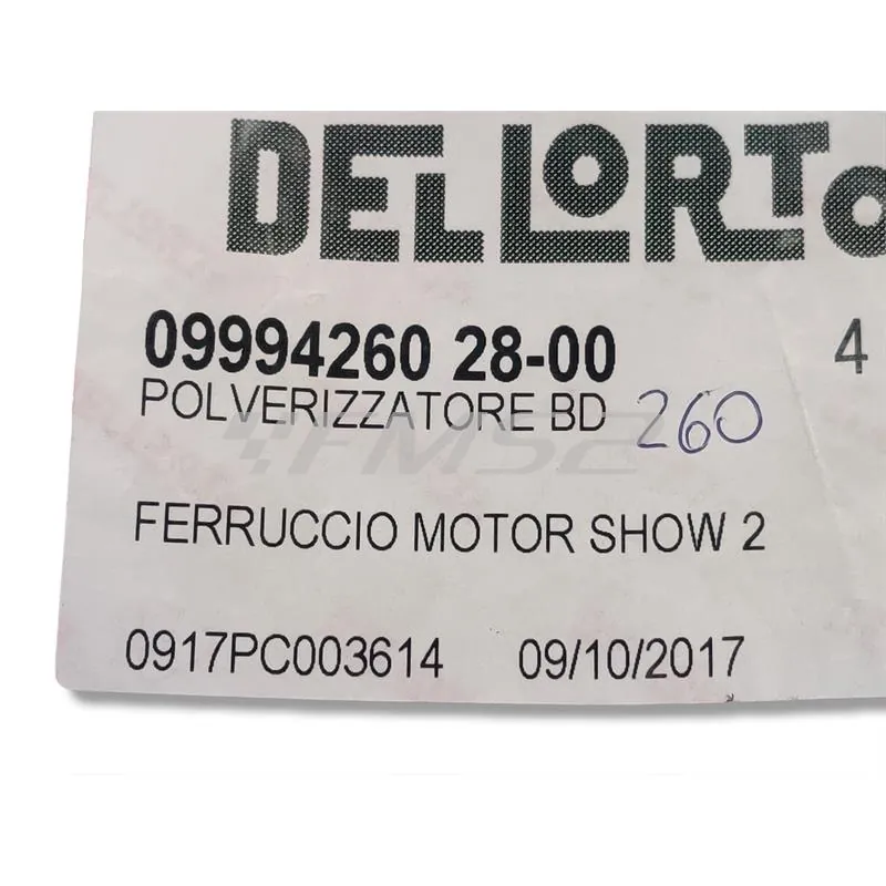 0999426028 Polverizzatore bd vhbz25 bs