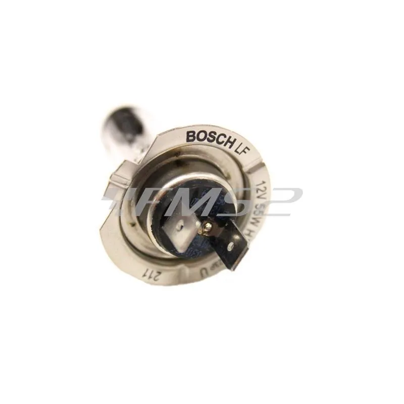 1987302777 Lampadina Bosch 12 Volt 55 Watt H7 PX26D, alogena