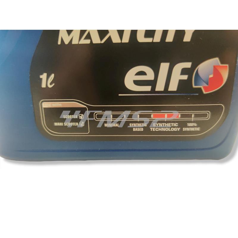 Olio Elf scooter 4 maxi city 5w40 sintetico, ricambio 201739