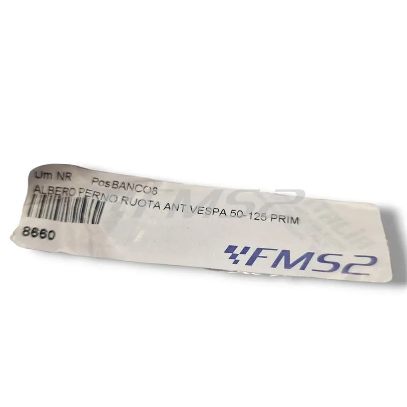 Albero Perno Ruota Anteriore F.A.Italia per Vespa 50 Special / 125 Primavera ET3 / PK 50 Codice 8660