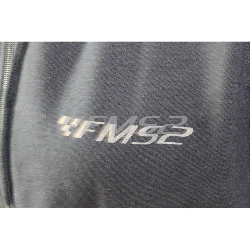 Felpa con cappuccio griffe fms2  blu taglia M, ricambio 99FELPABLUM