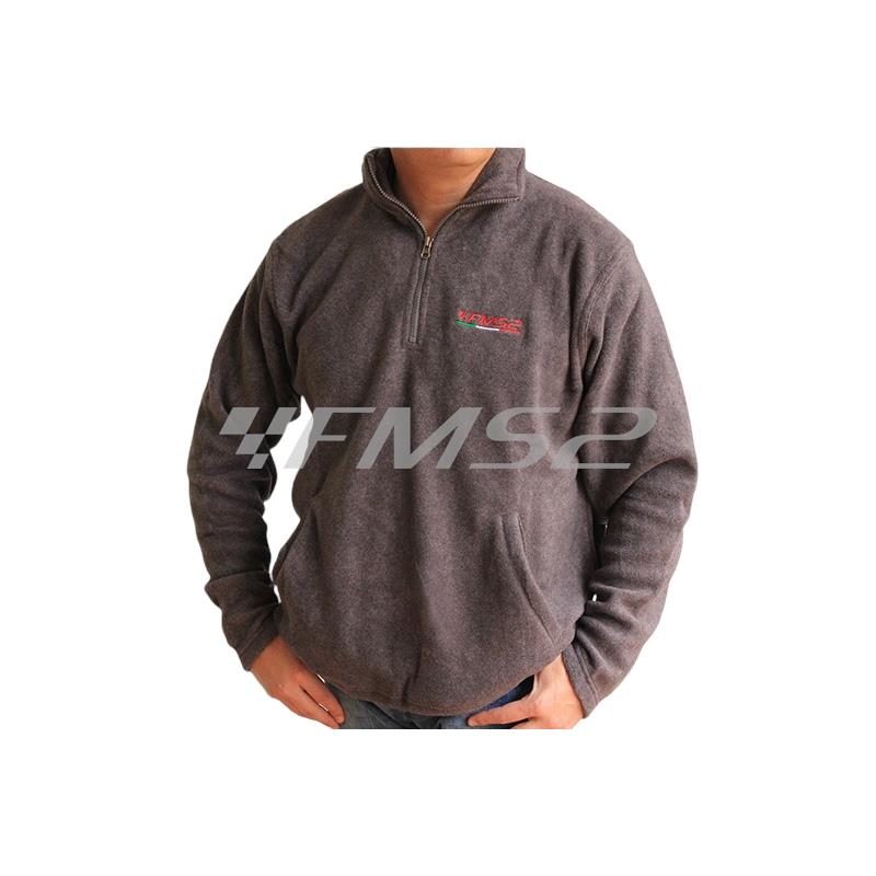 Pile grigio con zip corta fms2 taglia XXL, ricambio 99PILEGRIGIOXXL