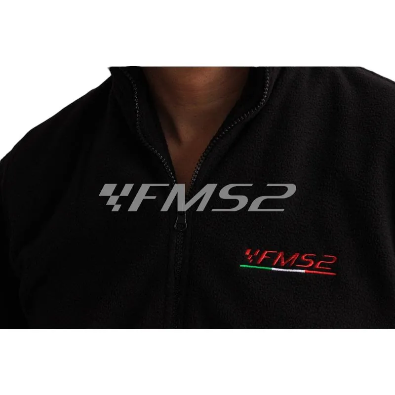 Pile nero con zip lunga fms2 taglia XL, ricambio 99PILENEROXL