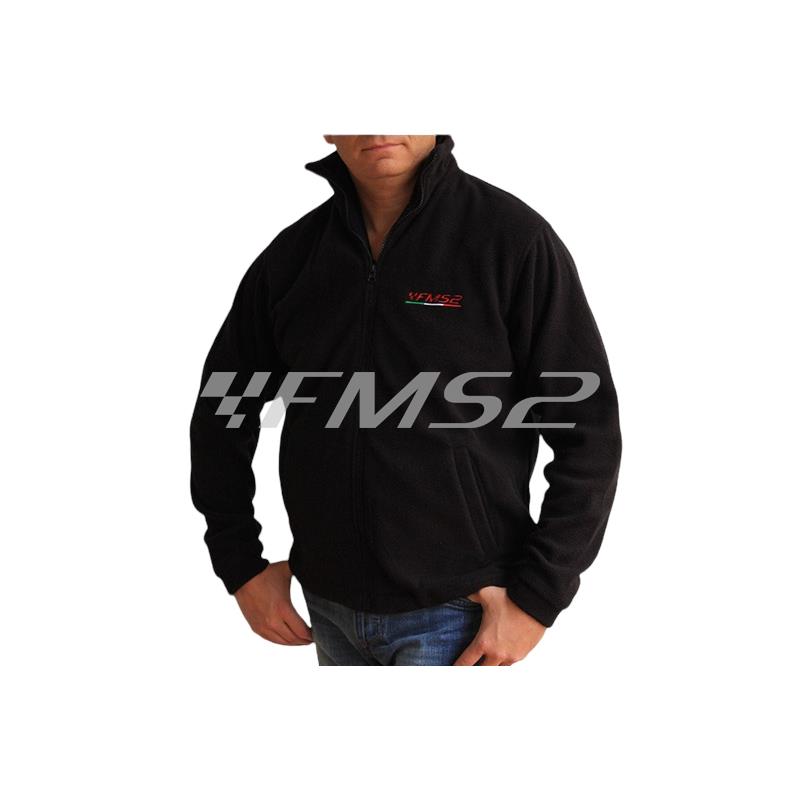 Pile nero con zip lunga fms2 taglia XXL, ricambio 99PILENEROXXL