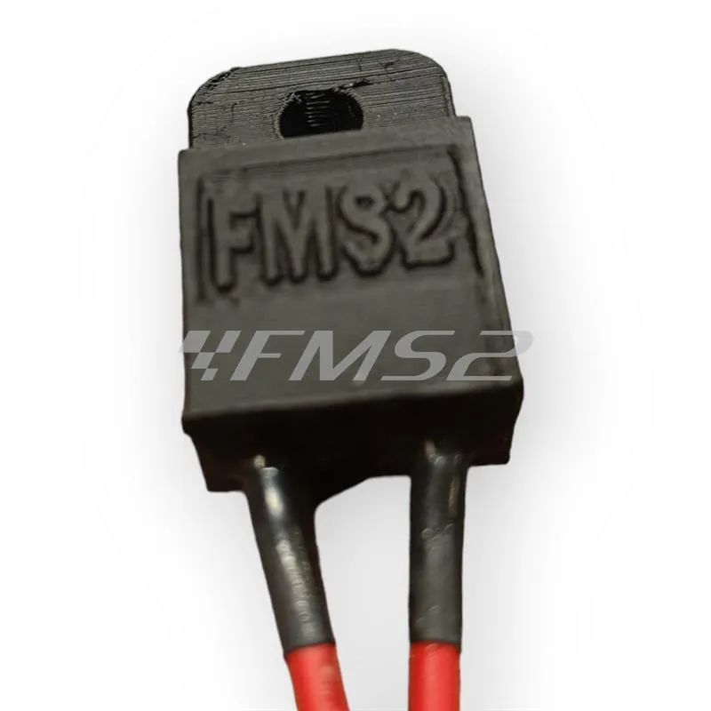 Condensatore elettronico FMS2 racing per applicazione su motori Piaggio Vespa, Ciao, Si, Boxer, Ape 50 e tutti i veicoli con puntine, ricambio CONDENSARAC