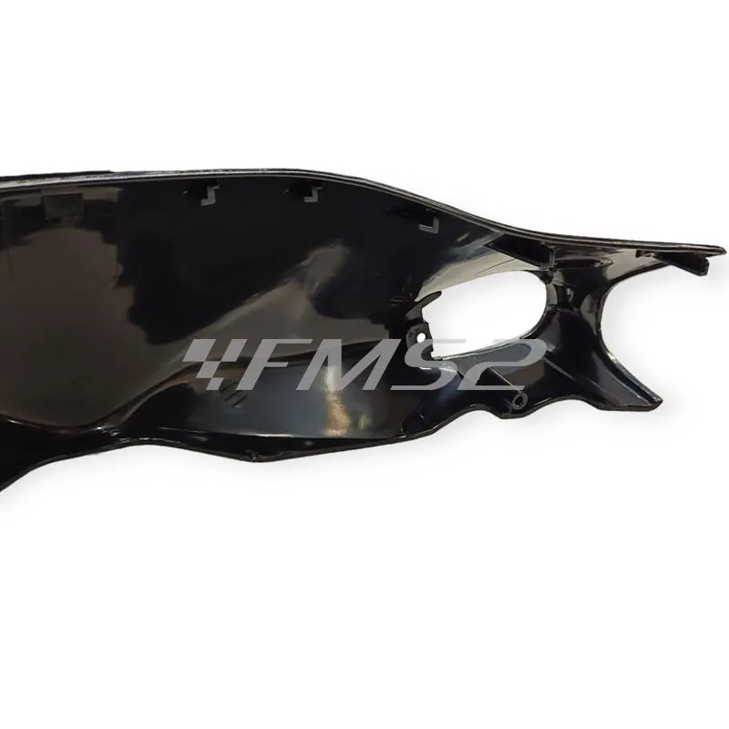 Copri manubrio Faco in plastica grezzo non verniciato per scooter Gilera Typhoon 50 cc e Piaggio Nrg, Ntt Nrg Mc2 prodotti fino al 1998, ricambio G87