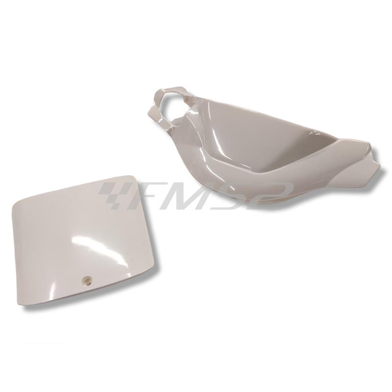 Kit 4 carene FACO per scooter MBK Booster spirit in plastica di colore bianco grezzo non verniciate, ricambio KITBIANCO