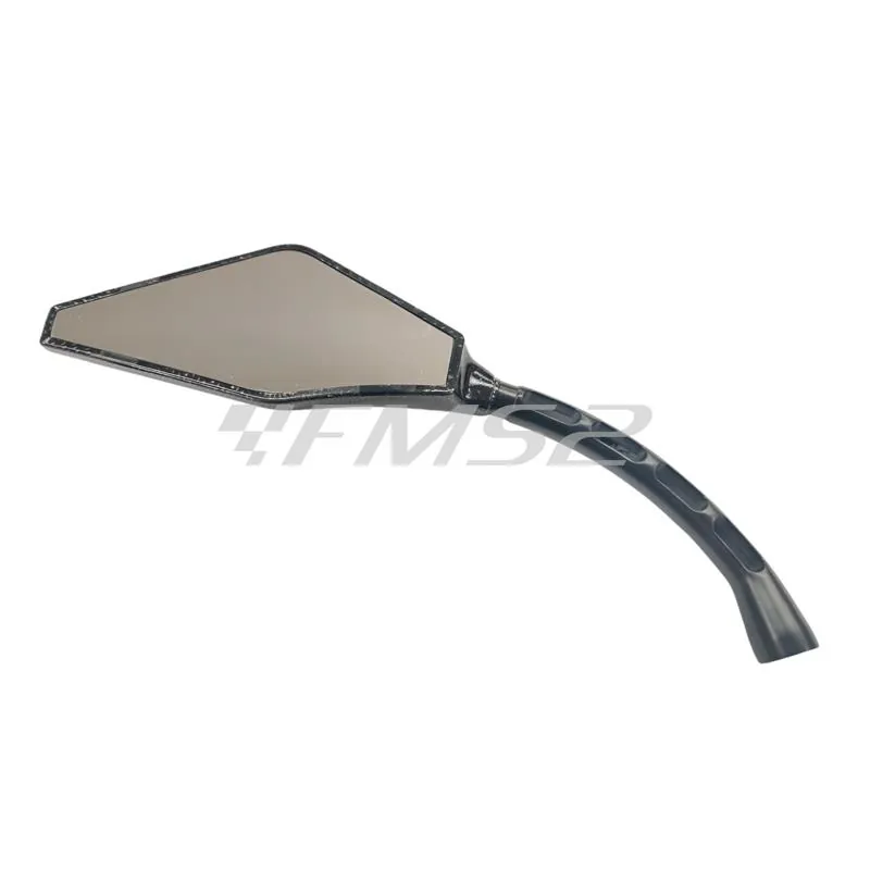 0277 Specchietto retrovisore sinistro carbon completo di attacchi (FAR)
