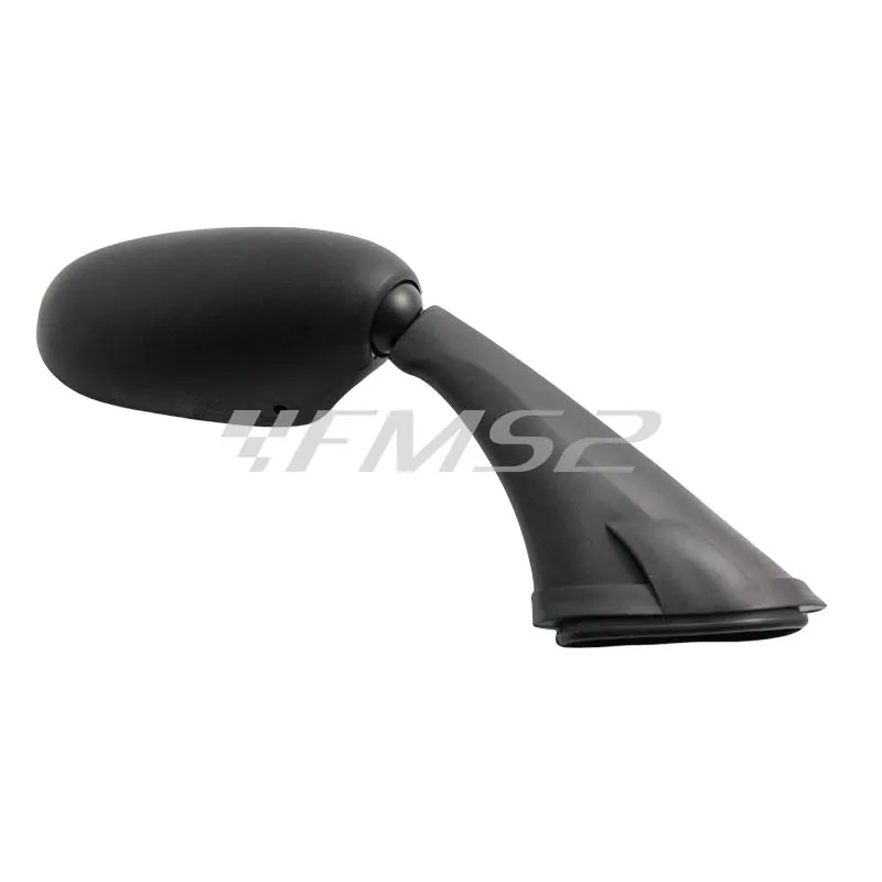 0302 Specchietto retrovisore destro far di colore nero con attacco carena m.6 per T-MAX 500 fino al 2008