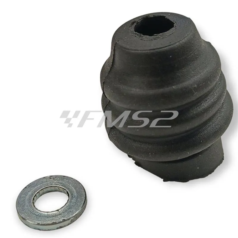 Adattatore attacco specchietto retrovisore FAR con filetto M8 sinistro esterno inferiore e filetto M8 destro interno superiore, ricambio 1092