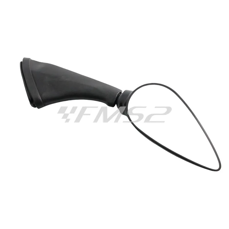 Specchietto retrovisore destro nero (FAR), ricambio 5490