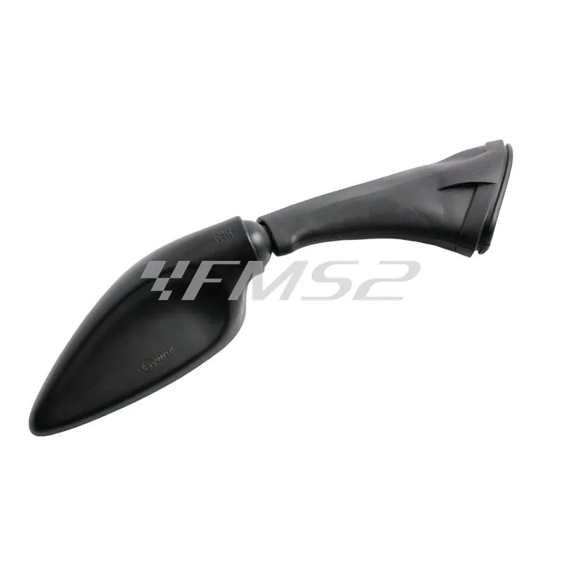 Specchietto retrovisore destro nero (FAR), ricambio 5490