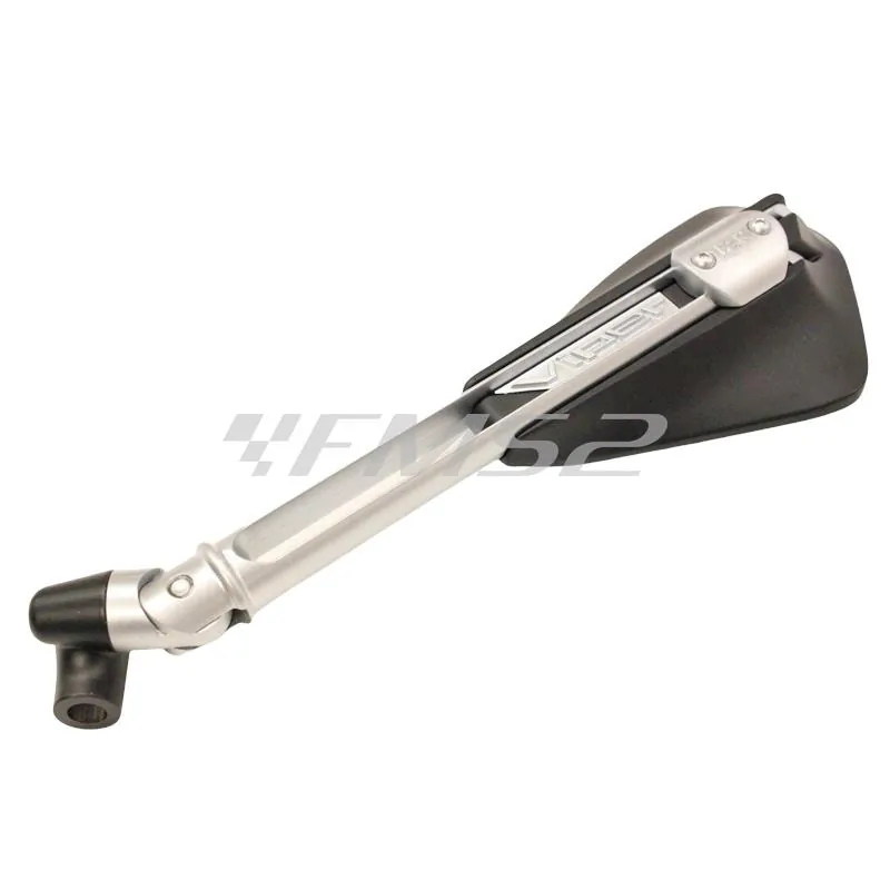 Specchietto retrovisore sinistro in alluminio attacco m10x1.25 sinistro e destro (FAR), ricambio 7197