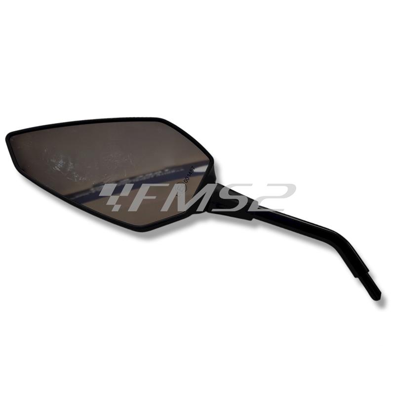 Retr. sx nero/ins. carbon, a manubrio -z, ricambio 7771
