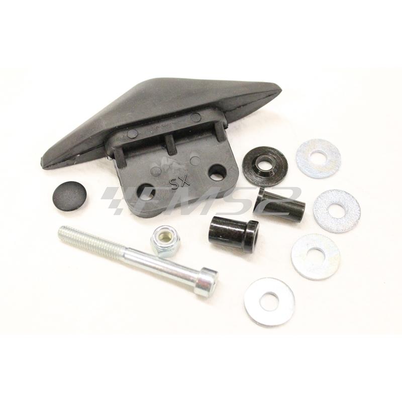 Kit montaggio specchietto retrovisore sinistro al manubrio per Yamaha T-MAX 2012 (FAR), ricambio G18BB7047S