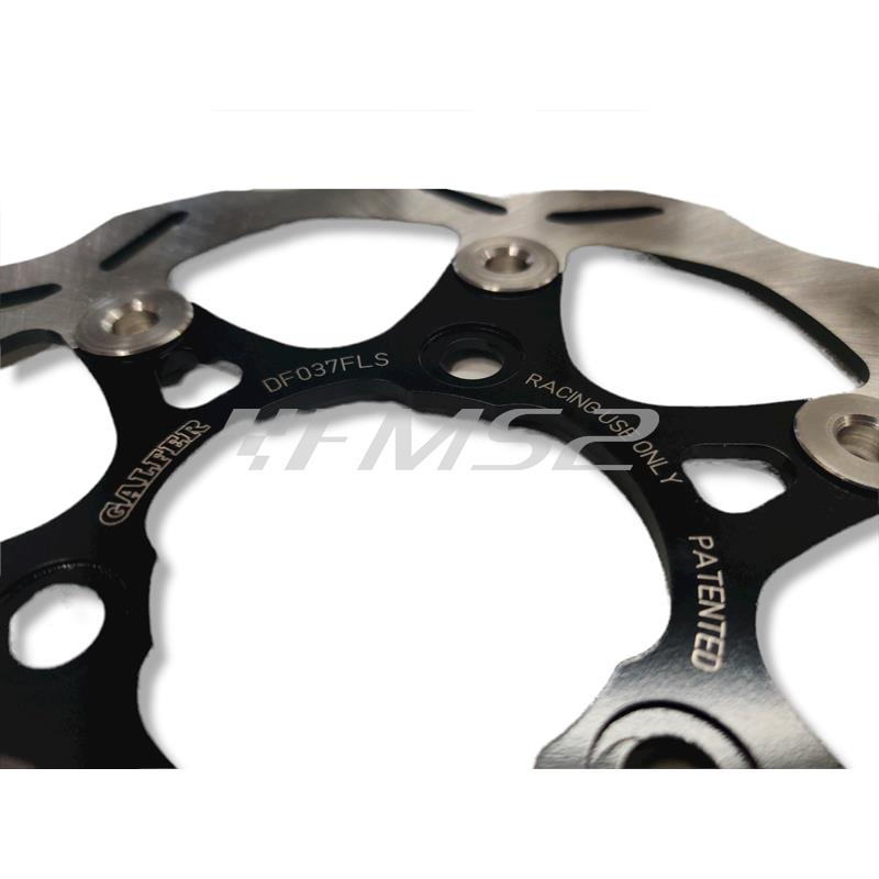 Disco freno flottante maggior. 220x4 mm, ricambio DF037FLS