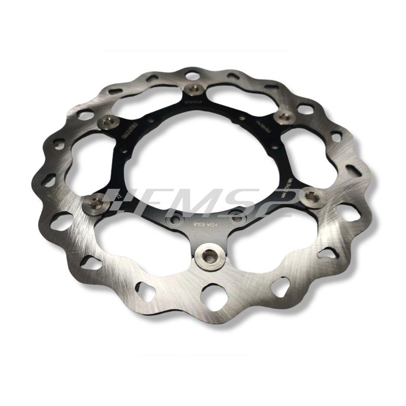 Disco flottante mozzo acciao 260 x 3 mm, ricambio DF674FLW