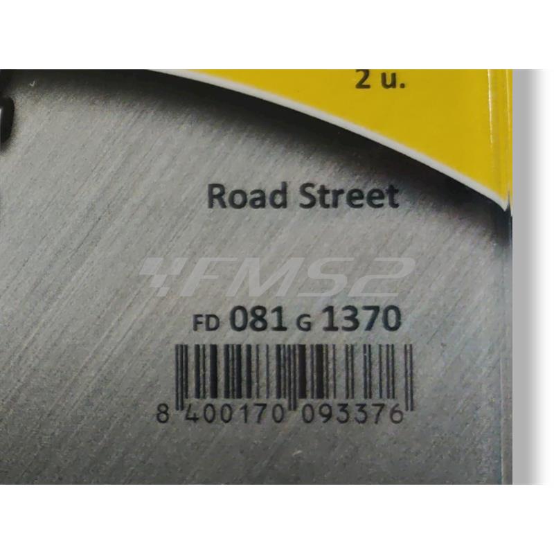 Cp.pastiglie synt. street brake, ricambio FD081G1370