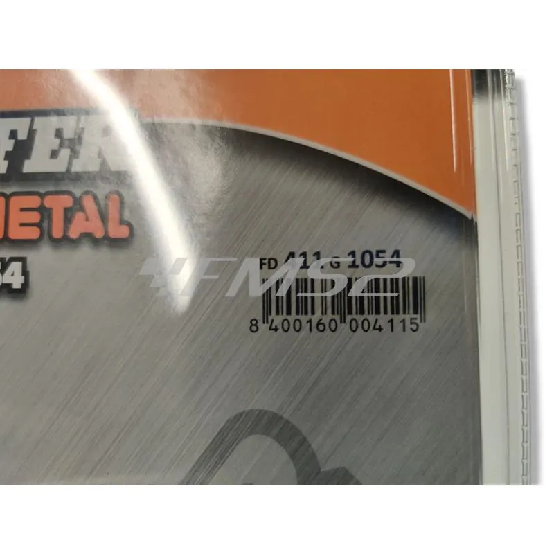 FD411G1054 Cp.pastiglie freno semi metalliche
