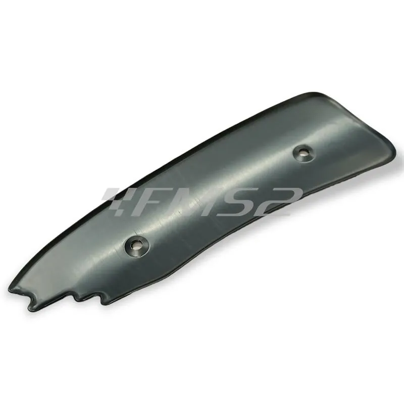 Protezione in Alluminio per Marmitta Giannelli GO - Anodizzata con Marchio Serigrafato - Ricambio 11005