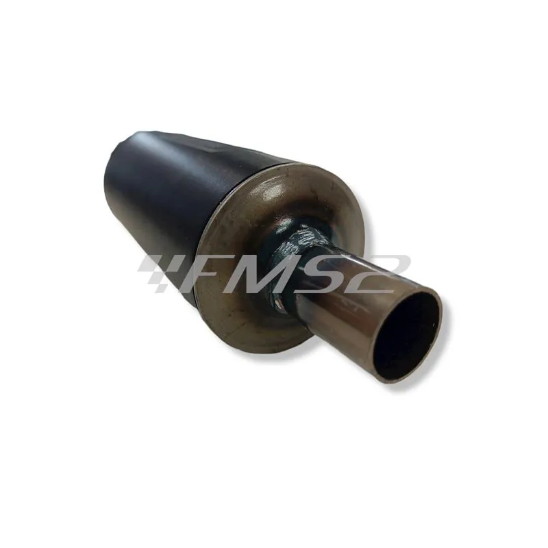 30602 Silenziatore gianneli per vespa lml 4t 125/150/200 omologato
