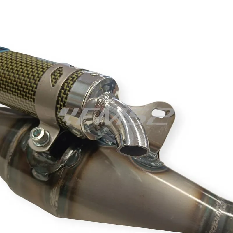 31255E Marmitta reverse Malaguti F12 aria con motore cinese (Giannelli)