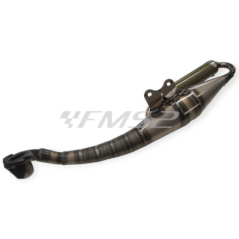 Marmitta reverse Malaguti F12 aria con motore cinese (Giannelli), ricambio 31255E