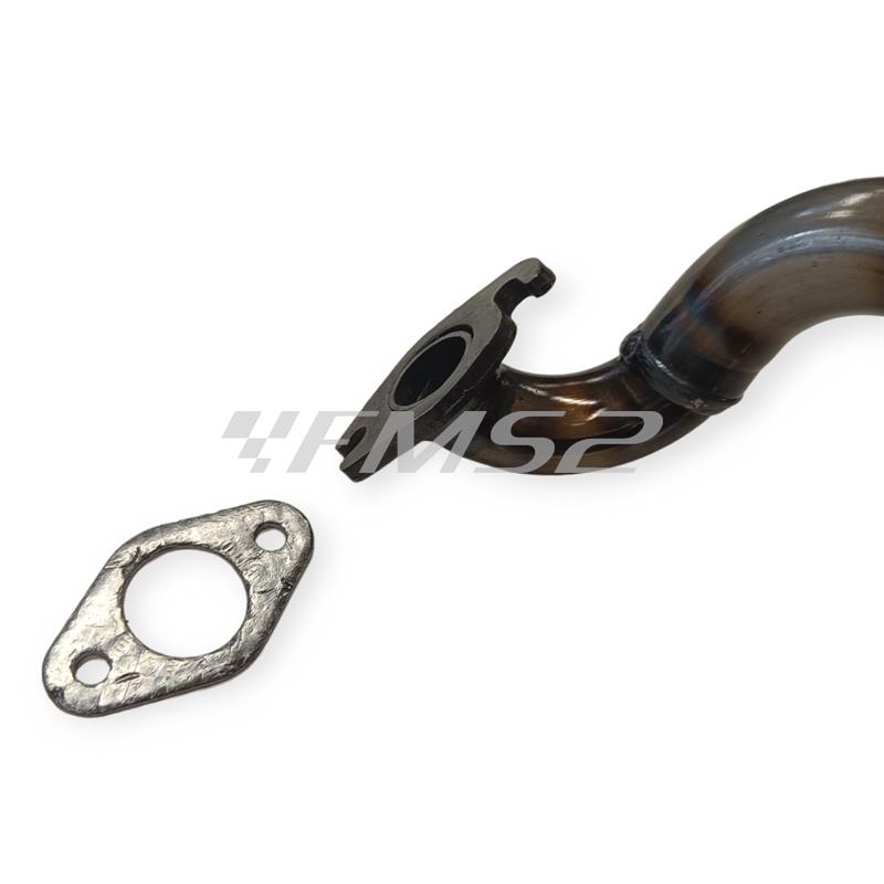Marmitta reverse Malaguti F12 aria con motore cinese (Giannelli), ricambio 31255E