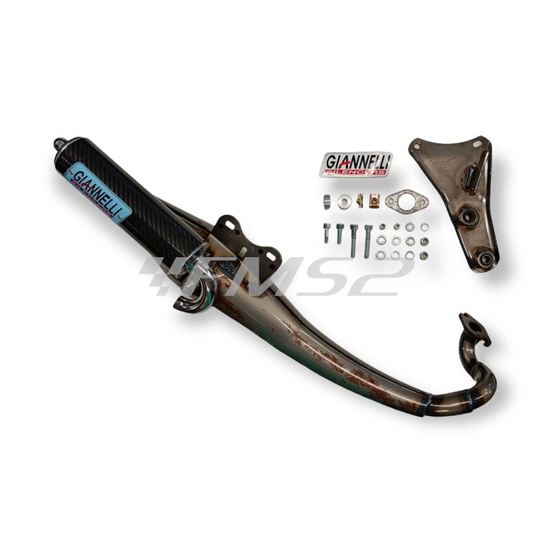 Marmitta scooter extra malag.F12 aria cin (Giannelli), ricambio 31259P