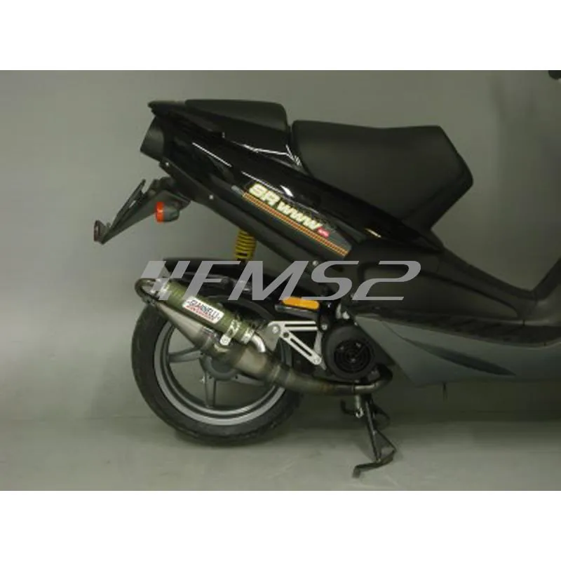 31604E Marmitta modello Reverse per scooter con motore minarelli orizzontale (Giannelli)