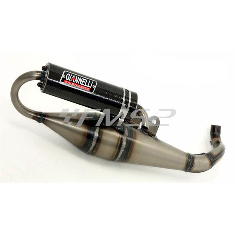 Marmitta Giannelli shot v3 Aprilia SR con motore Piaggio a liquido, ricambio 31605V3