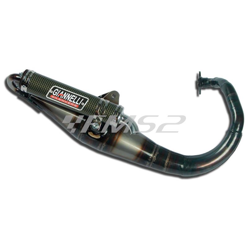 Marmitta Giannelli reverse Aprilia SR 50 ditech dal 2000 al 2003 con motore Aprilia-Suzuki e type - rl vers.1, ricambio 31607E