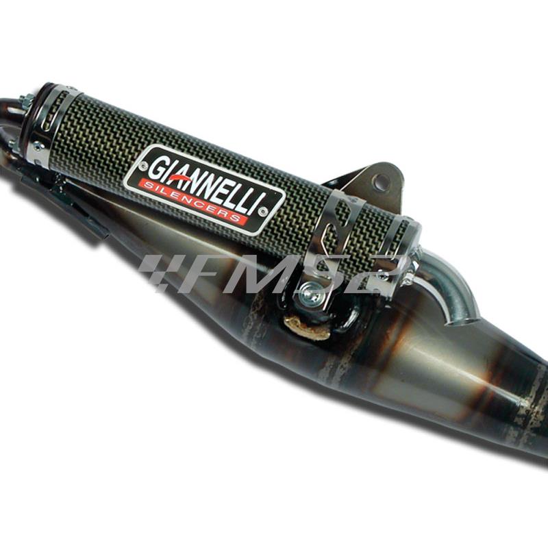 Marmitta Giannelli reverse Aprilia SR 50 ditech e carburatore prodotti dal 2004 in poi con motore Piaggio , ricambio 31613E