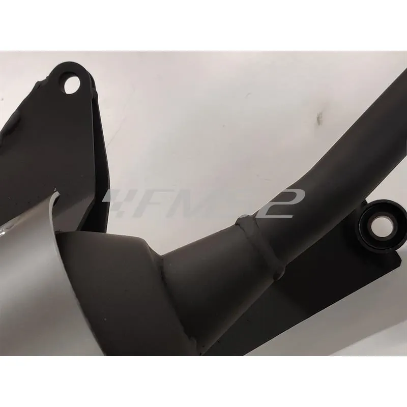 Marmitta Giannelli modello ScooterWay per maxi scooter Kymco Agility R16 125 e 150 cc 4 tempi con ruote da 16 pollici e prodotti dal 2008 al 2010 e type CK150T-2, ricambio 32601Y