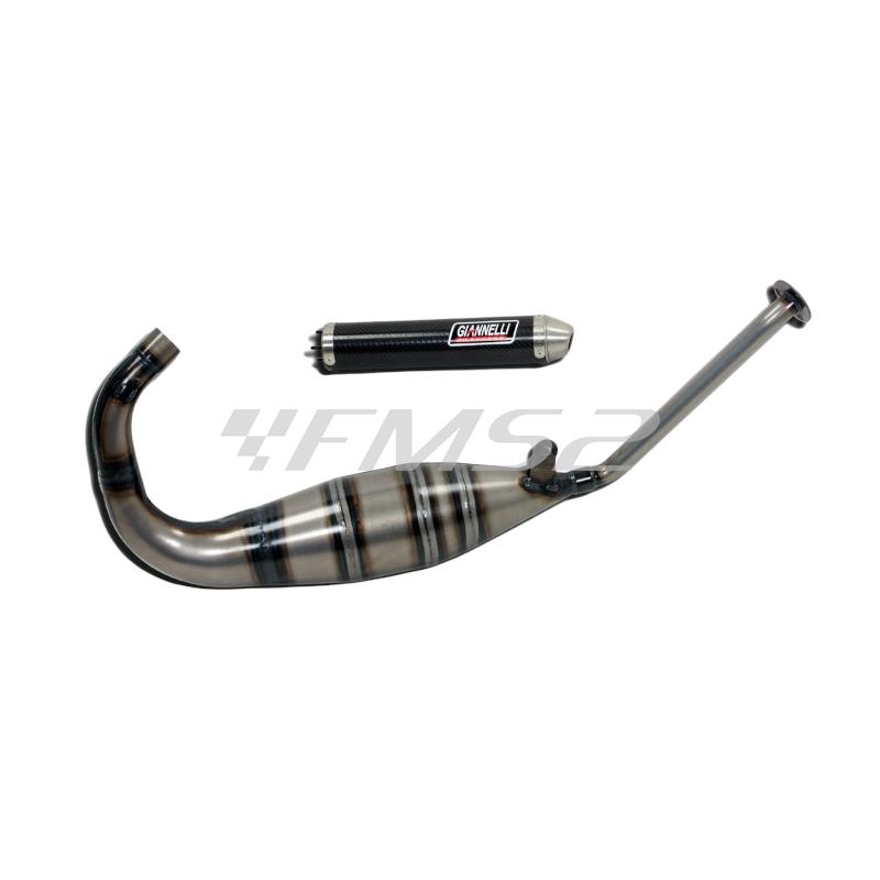Silenziatore alluminio stradale 2T omologato EU 2 Tempi Aprilia RS4 50, codice 33661HF