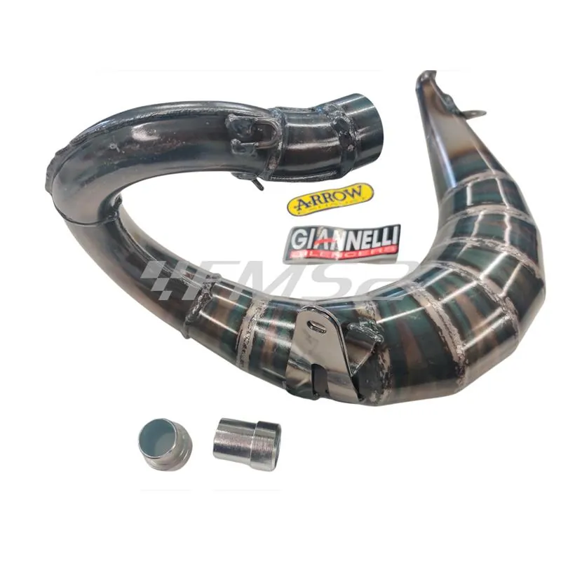 34081HF Marmitta espansione Giannelli per ciclomotore Beta 50 enduro dal 2009 al 2011 intercambiabile all'originale