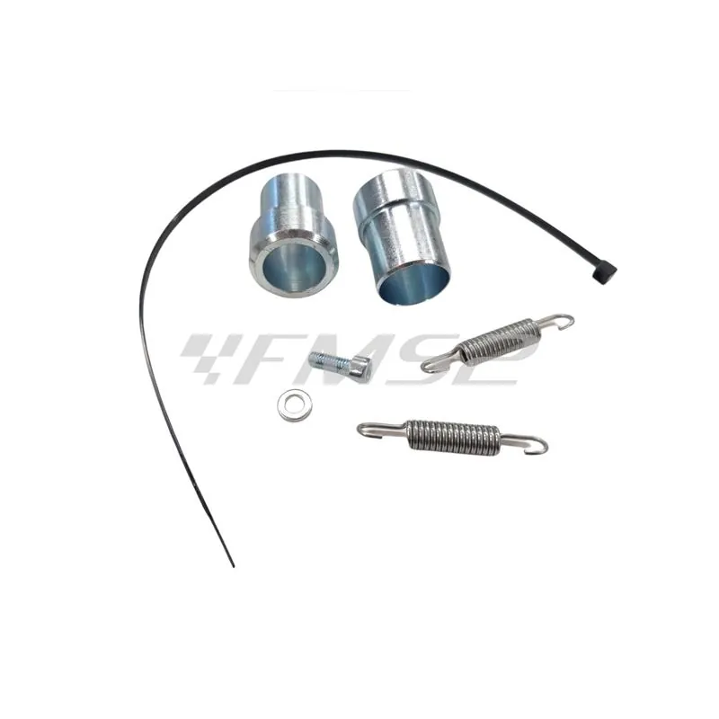 34085HF Marmitta espansione Giannelli per enduro e motard KSR moto TR 50 SM e SX prodotti dal 2014 al 2016 con type D01