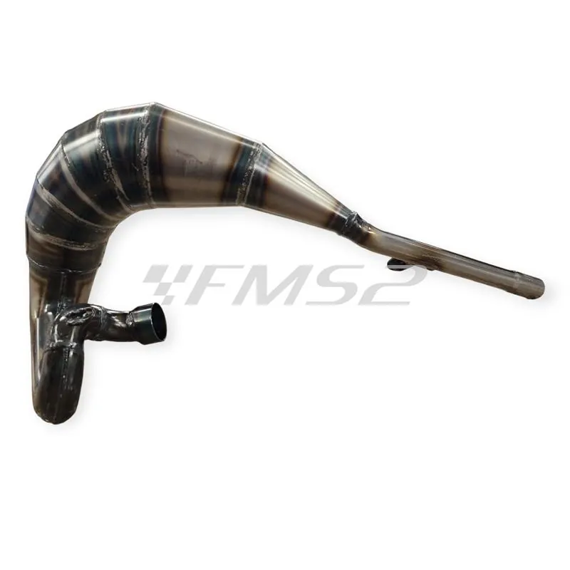 34096HF Marmitta Giannelli per BETA ENDURO/MOTARD RR 50cc prodotti dal 2022 in poi (type C5) con Ø innesto 24mm