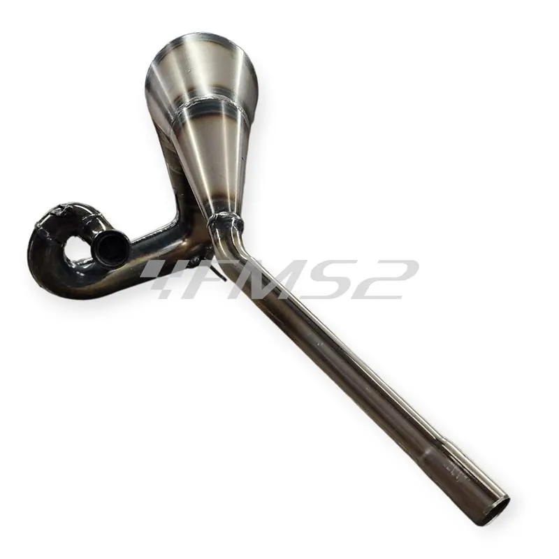 34096HF Marmitta Giannelli per BETA ENDURO/MOTARD RR 50cc prodotti dal 2022 in poi (type C5) con Ø innesto 24mm