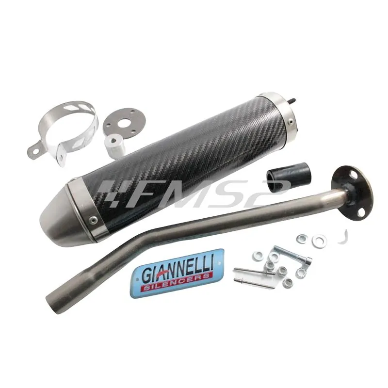 Silenziatore in carbonio (Giannelli), ricambio 34634HF