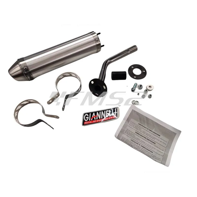 Silenziatore alluminio enduro/cross 2T 2 Tempi Fantic Motor 50ER - 50MR Competizione, codice 34697HF